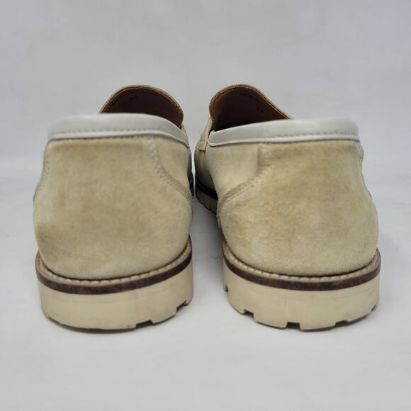 Paire & Fils Loafers Mens EU39 US6 Champagne Beige Suede L'Embellie Casual Work - Picture 7 of 14